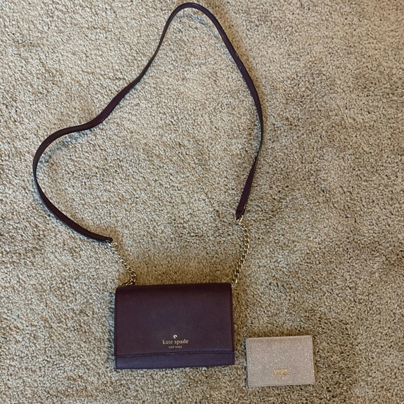 Kate Spade mini cross body (wallet INCLUDED) - Picture 1 of 9